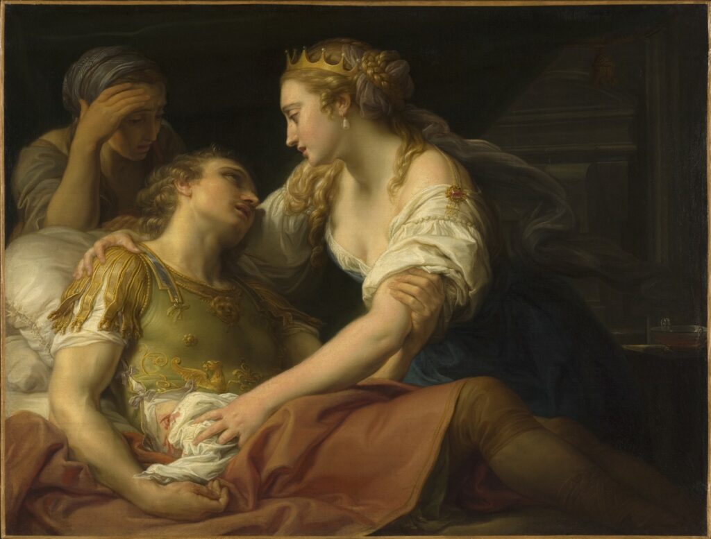 La mort de Marc-Antoine de Pompeo Batoni