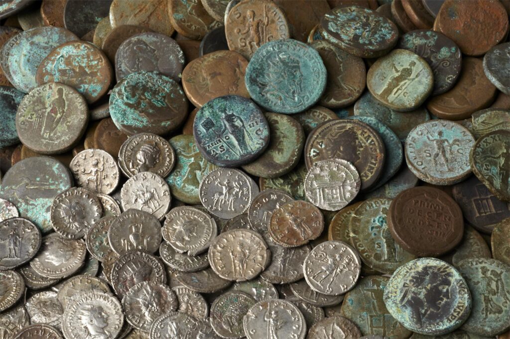 Trésor monétaire antique du Prat