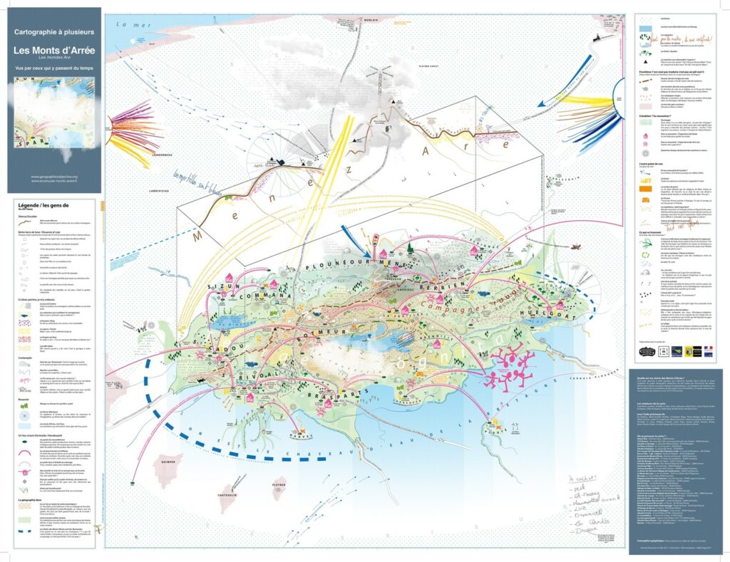 Cartographie collective des Monts d'Arrée