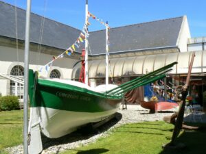 Le Commandant Garreau, Commandé Au Chantier Chantier Augustin Normand Du Havre En 1894, Musée De La Pêche De Concarneau, Tous Droits Réservés