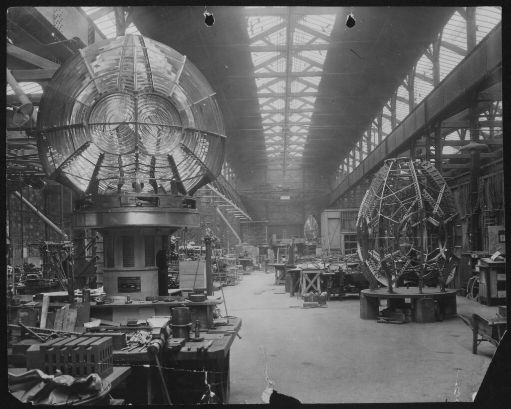 Photographie des ateliers Barbier, Bénard et Turenne