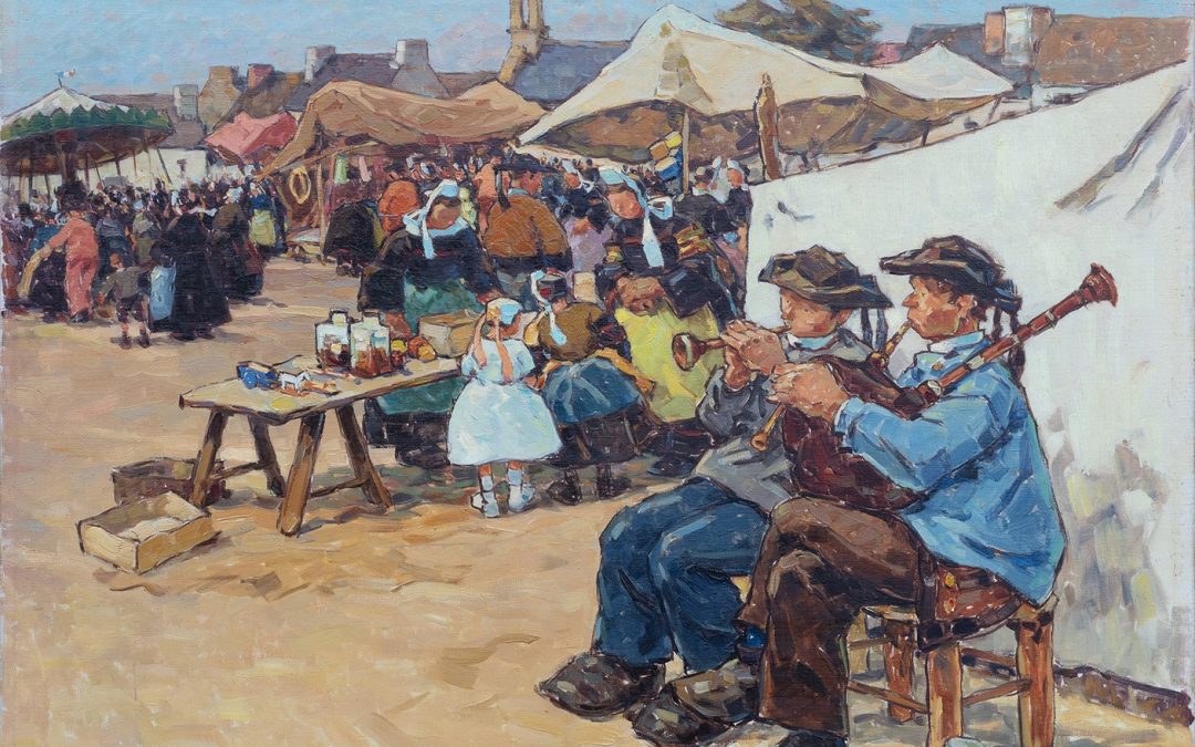 Les sonneurs vus par les artistes en Bretagne (1800-1950)