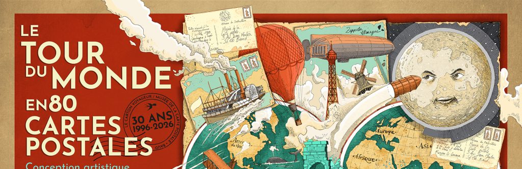 Le Tour du monde en 80 cartes postales