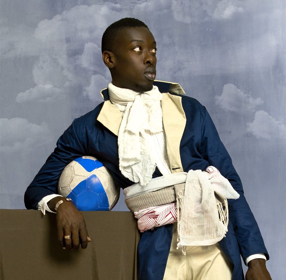 Omar Victor Diop, Jean-Baptiste Belley, 2014 © Omar Victor Diop, ADAGP 2025, Courtesy Galerie Magnin-A, Paris.